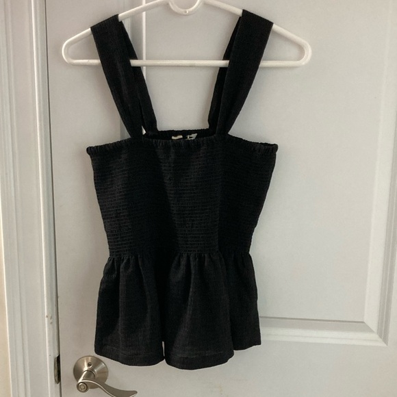 Madewell Texture & Thread black tank top L - Picture 2 of 7